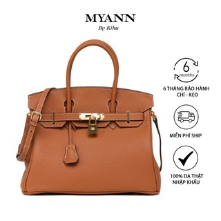 Túi Xách Nữ, Túi Đeo Chéo da Togo Myann Birkin Form cao cấp Dáng Mới Sang Trọng Quý Phái