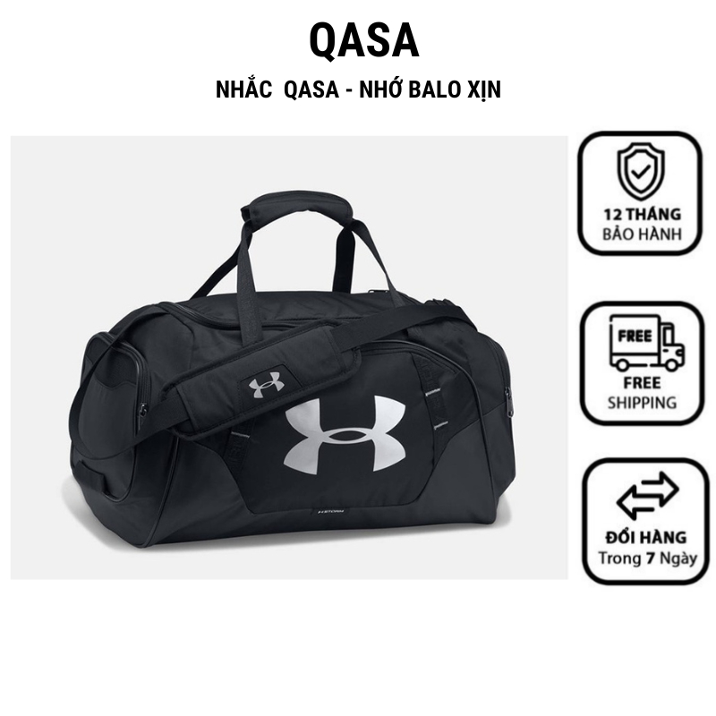 Túi trống du lịch tập gym QASA thể thao thời trang nam nữ chống nước có ngăn đựng giày