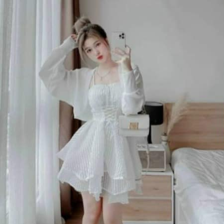SÉT ĐẦM ĐAN DÂY THÂN TRƯỚC