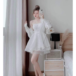 SÉT ĐẦM ĐAN DÂY THÂN TRƯỚC