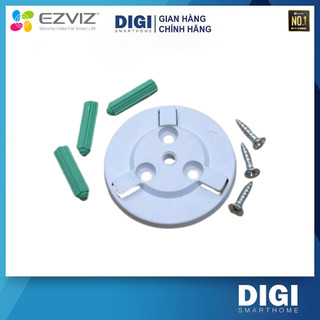  Đế Cài Tròn Camera EZVIZ C6N, TY1,TY2,H6C, C6 2K, H6 3K 5MP, C6CN, C6W,.. đầy đủ ốc vít, hàng loại 1 - DIGI