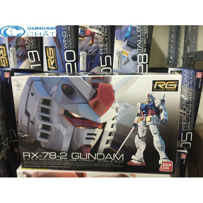 Mô Hình Lắp Ráp RG Gundam Bandai 01 RX-78-297678357687967
