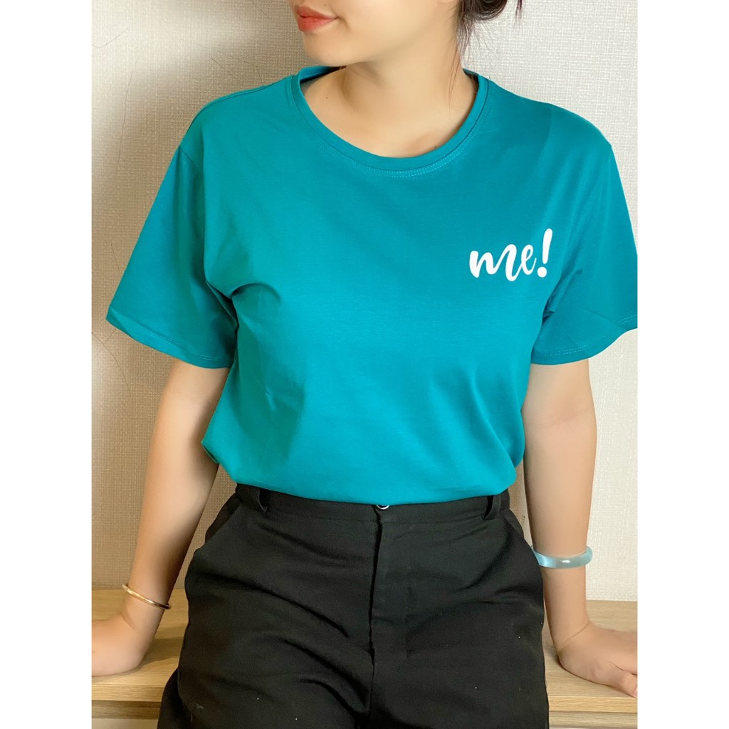 Áo thun thái form vừa in chữ A306