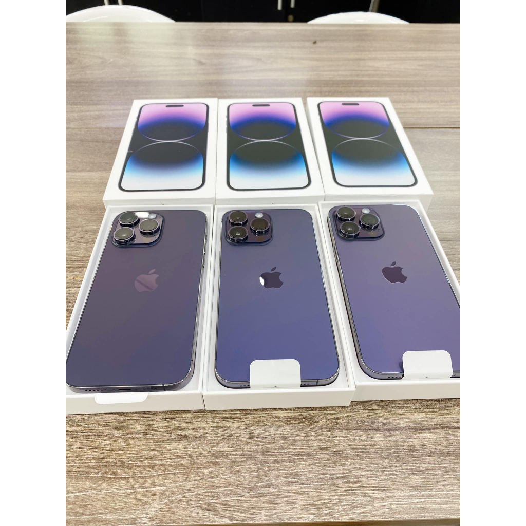 Điện thoại ip _14 prm+ 256gb+new 99+bảo hành ch 12 tháng + đổi trả trong 7 ngày+ full màu