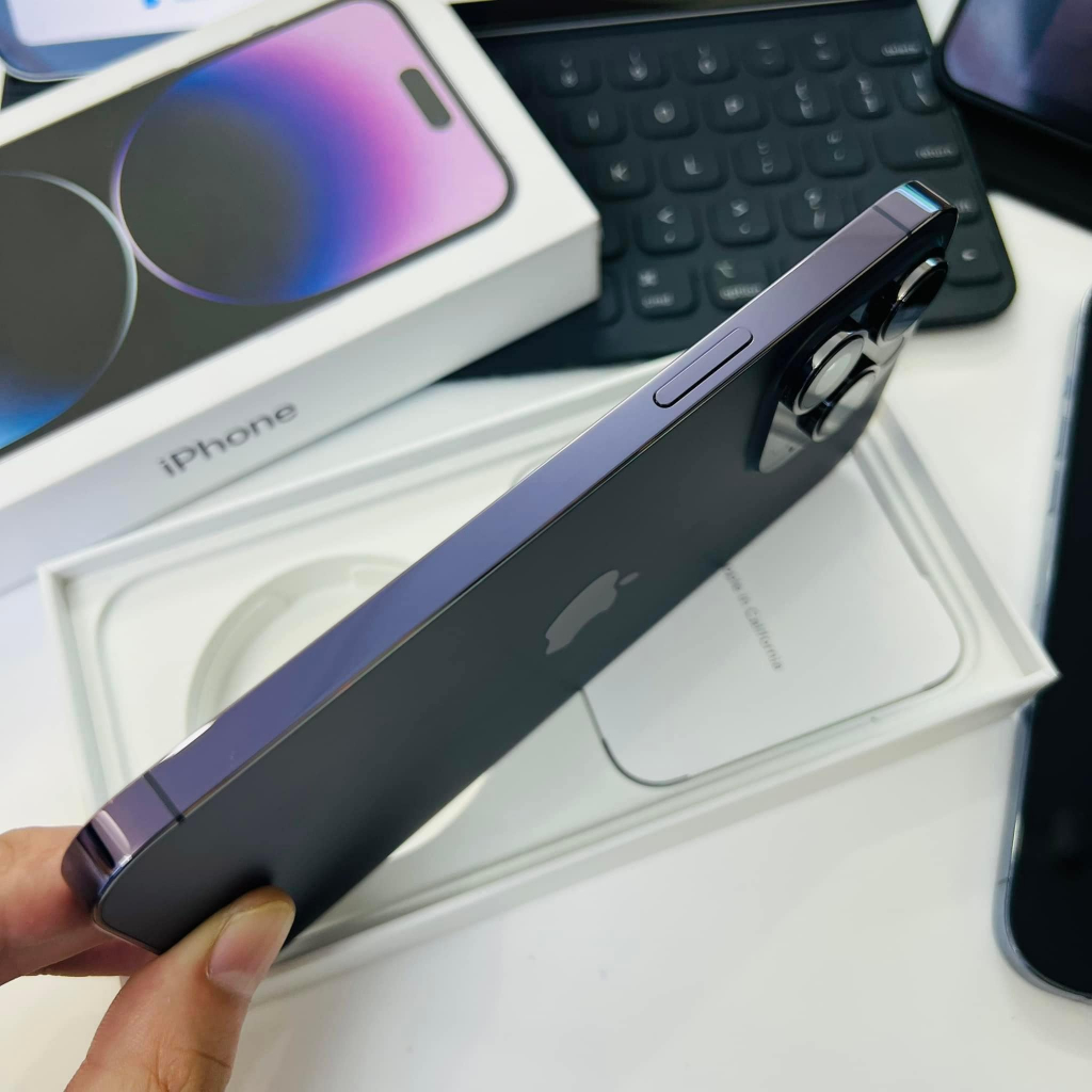 ĐT iphone 14 pro-max phiên bản có dung lượng 256gb - bảo hành 12 tháng - lỗi 1 đổi 1