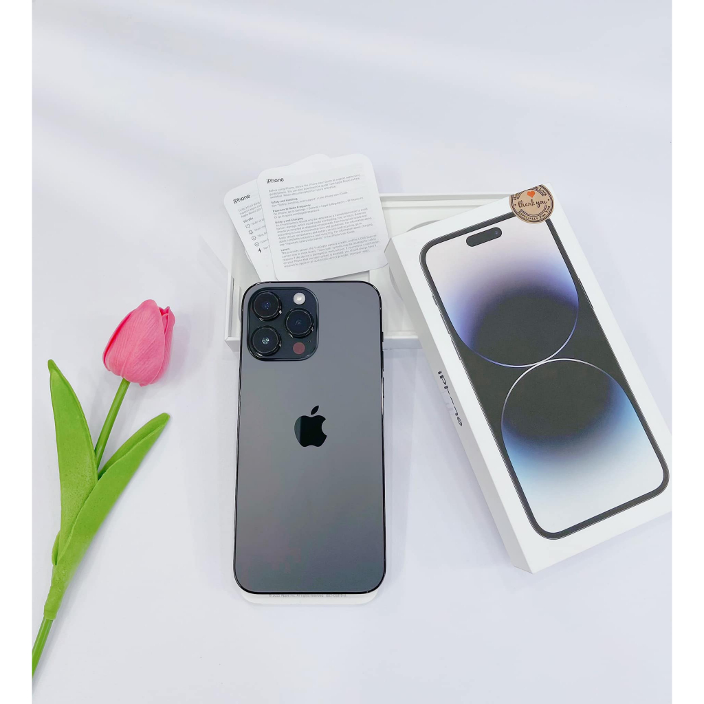 Điện thoại ip _14 prm+ 256gb+new 99+bảo hành ch 12 tháng + đổi trả trong 7 ngày+ full màu