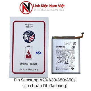 Pin samsung a20 / a30 / a30s / a50 / a50s / a205 / a305 / a505 zin đại bàng dung lượng chuẩn
