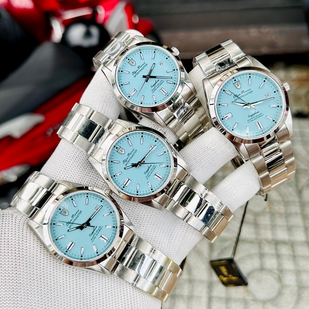 Đồng hồ nam dây thép Olym Pianus Tifany 37mm