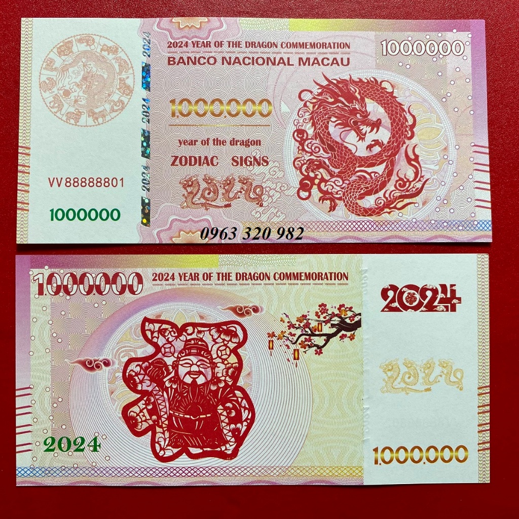 1 TRIỆU HÌNH RỒNG 2024 CỦA MACAU