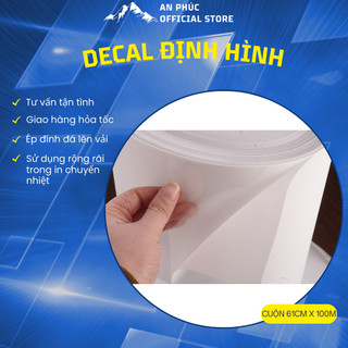 Decal định hình, Decal định vị -  dính hình lên áo, đính đá lên áo