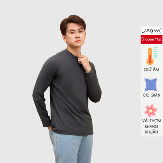 Áo Giữ Nhiệt Nam Cổ Cao LAROMA | Giữ Ấm - Siêu Co Dãn - Vải Thơm - Kháng Khuẩn
