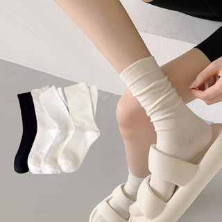 Tất,Vớ cổ cao trơn 3 màu , Vớ Cao cổ nữ chất vải mềm thoáng khí phong cách nữ sinh nhật T62