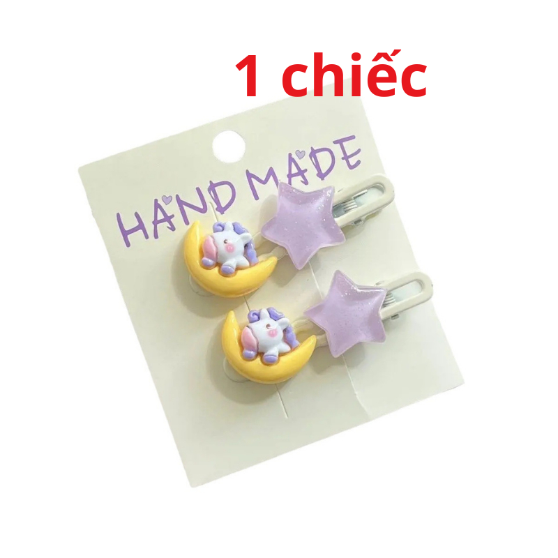 Kẹp Tóc Mái Con Kỳ Lân Ngôi Sao Đáng Yêu Dành Cho Nữ