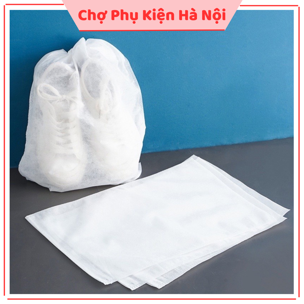 Túi Đựng Giày Đa Năng Vải Không Dệt, Túi Dây Rút Đựng Quần Áo Chống Bụi Bẩn 30200 Chợ Phụ Kiện Hà Nội