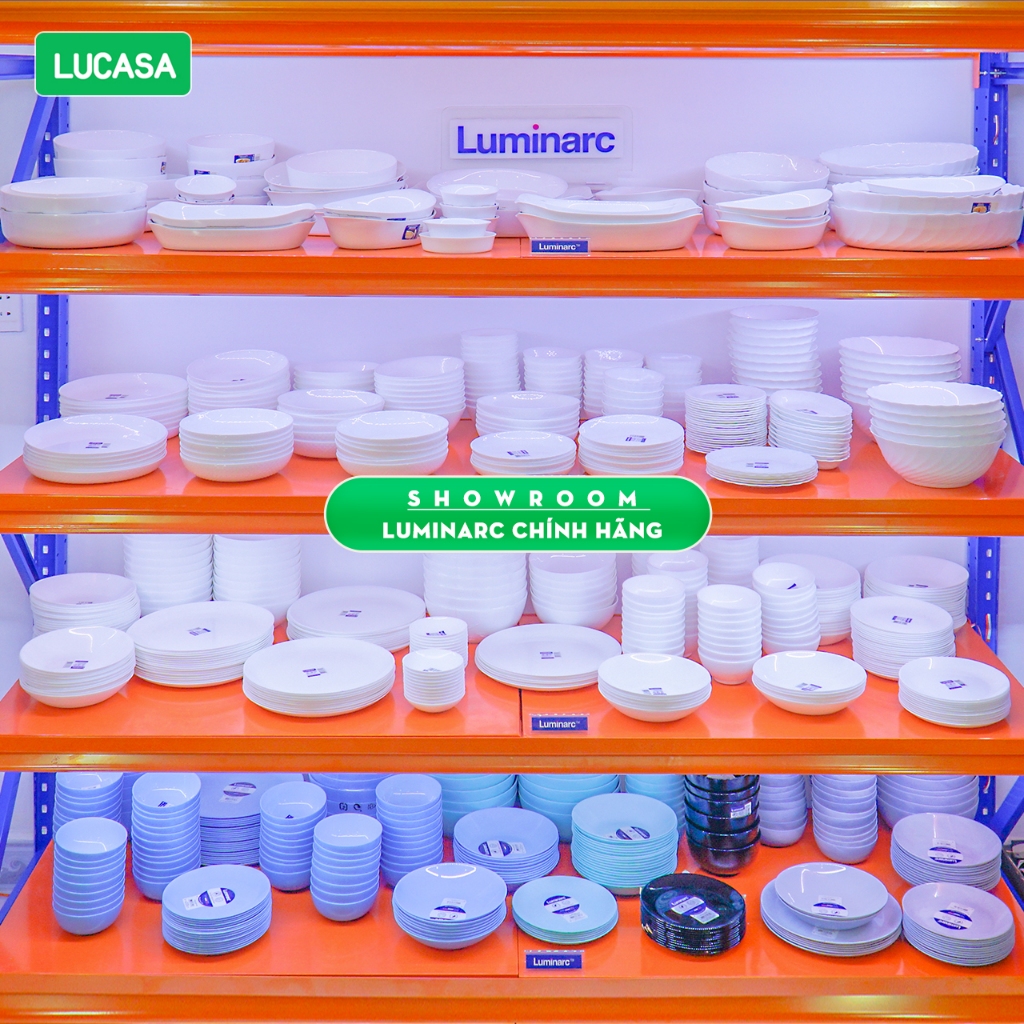 Bộ 6 Chén Thủy Tinh Cường Lực Luminarc Harena 12cm - BOL5418 | Phân Phối Chính Hãng