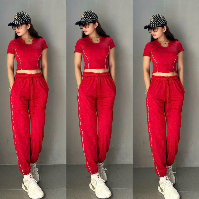 Set đồ tập thể thao gym yoga erobic cao cấp cho nữ