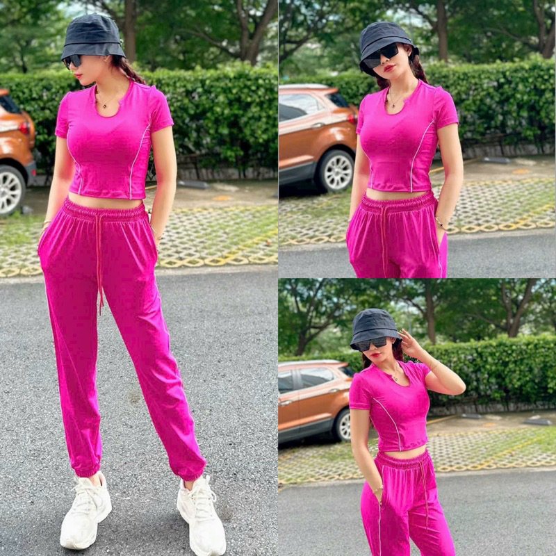 Set đồ tập thể thao gym yoga erobic cao cấp cho nữ