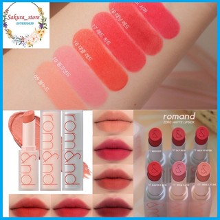 Son Romand Zero Gram Matte Lipstick & Zero Gram Romand Sunset Edition Limited