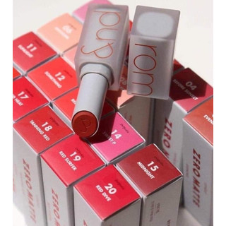 Son Romand Zero Gram Matte Lipstick & Zero Gram Romand Sunset Edition Limited