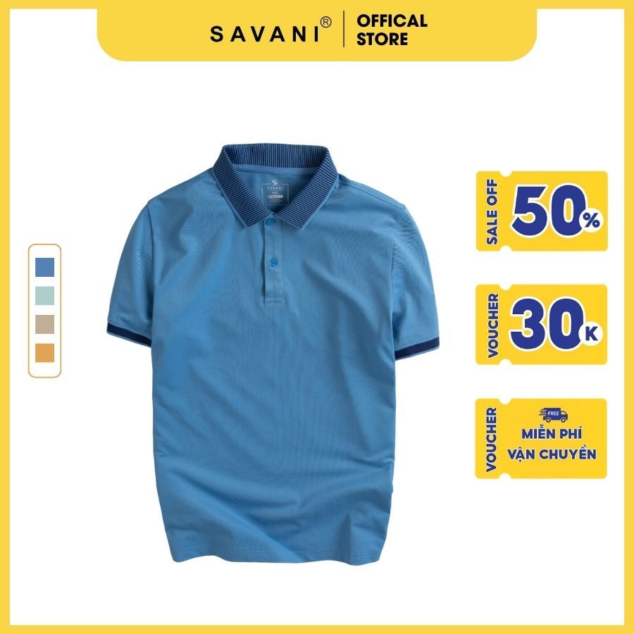 Áo Polo Nam SAVANI Trẻ Trung Thoáng Mát - MPU017S3