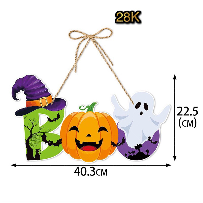👻 Móc treo cửa Trang trí tiệc Halloween 👻