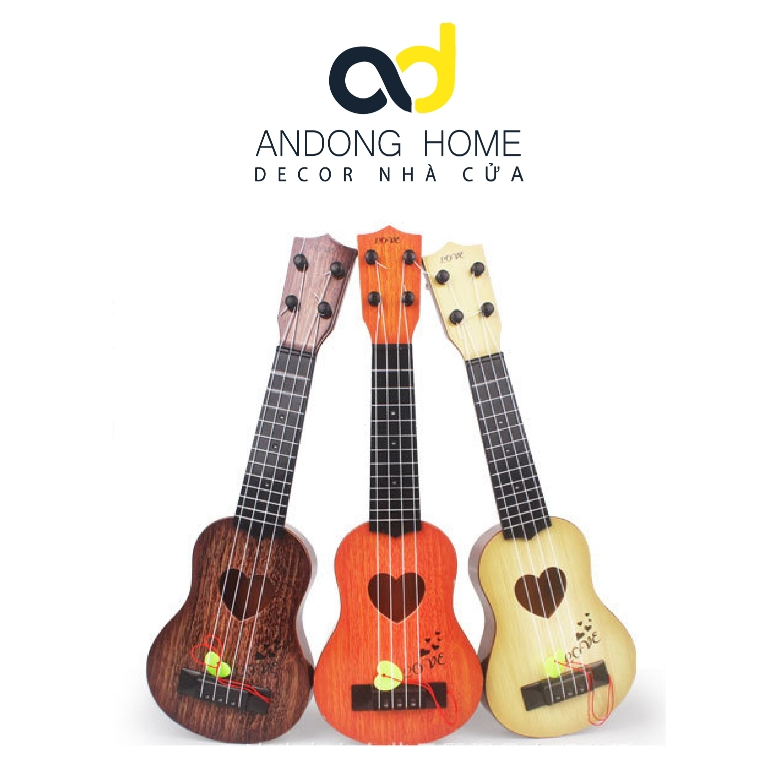 Mô hình Đàn Ukulele decor trang trí nhà cửa - AnDongDecor