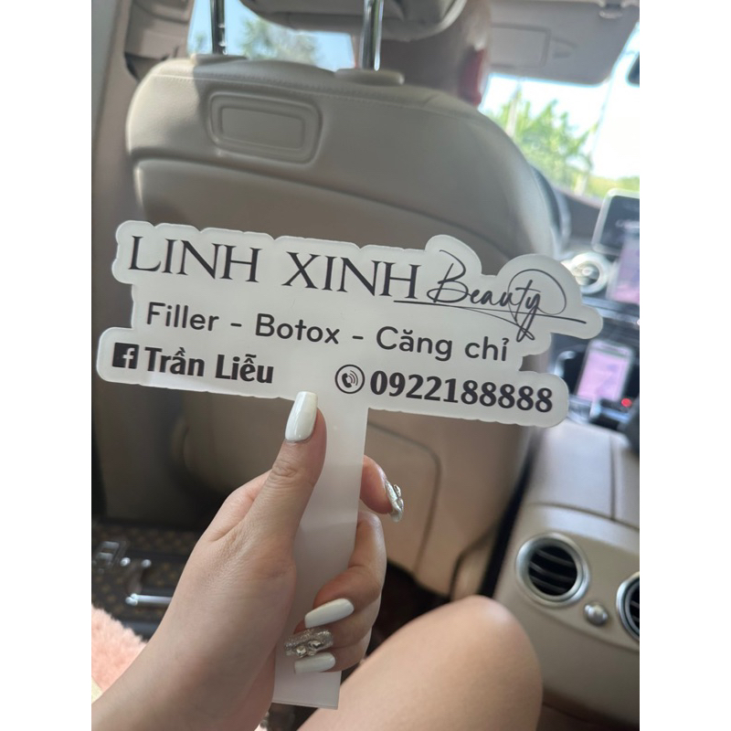 Bảng tên shop bằng mica in uv/bảng hiệu bán hàng in theo yêu cầu miễn phí thiết kế