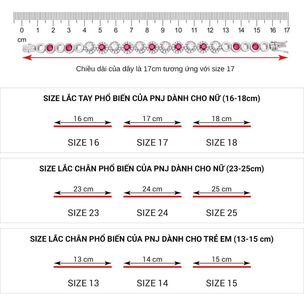 Lắc tay Bạc PNJSilver 0000W060096