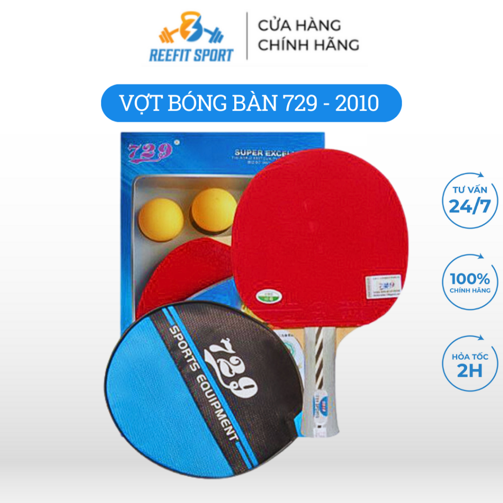 Vợt bóng bàn 729 - 2010 chính hãng