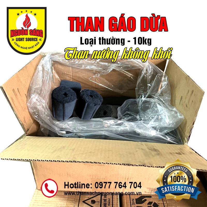 Than Gáo Dừa . Than Không Khói.