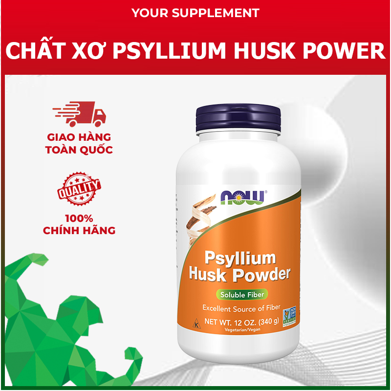 Chất xơ Psyllium Husk Powder - 340g