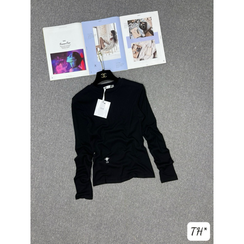 Áo Thun tăm co giãn Di.or thêu hot hit