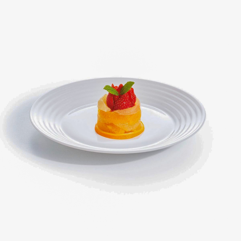 Bộ 6 Đĩa Thủy Tinh Cường Lực Luminarc Harena 19cm - BOL5414 | Phân Phối Chính Hãng