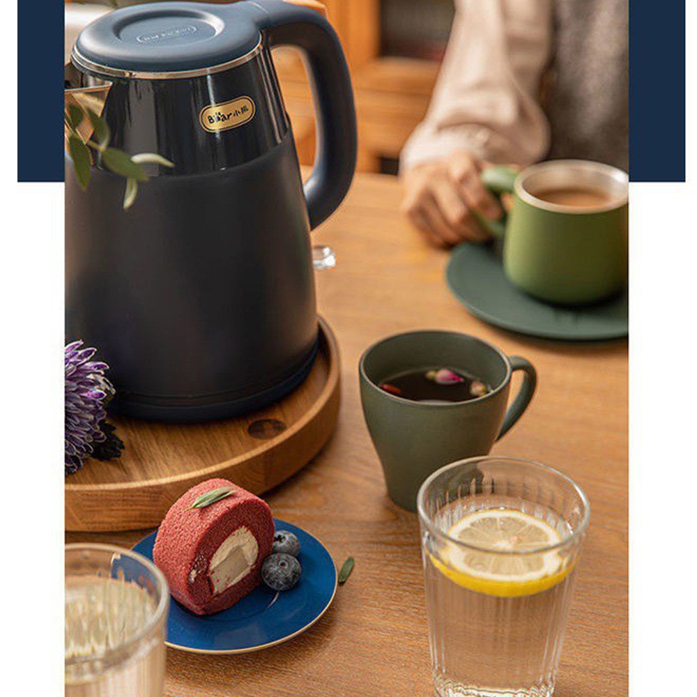 Ấm Siêu Tốc Bear ZDH-Q15H2 Chống Bỏng Dung Tích 1.5L Công Suất 1500W Bảo Hành 12 Tháng