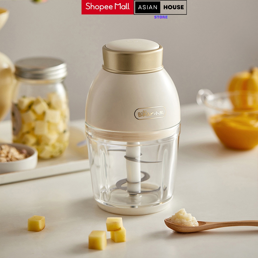Máy Xay Ăn Dặm Cho Bé Bear QSJ-D02Q1 Dao 6 Lưỡi Dung Tích 600ML Công Suất 200W Bảo Hành 12 Tháng