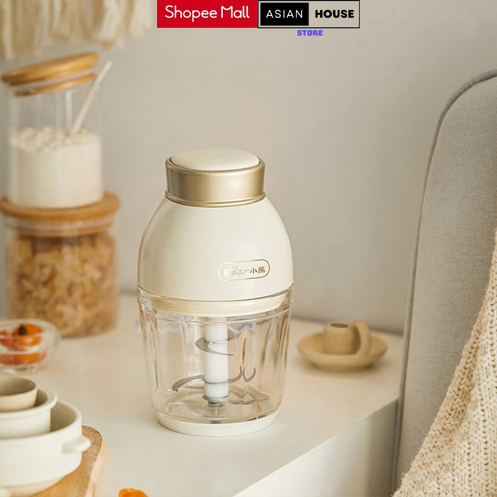 Máy Xay Ăn Dặm Cho Bé Bear QSJ-D02Q1 Dao 6 Lưỡi Dung Tích 600ML Công Suất 200W Bảo Hành 12 Tháng
