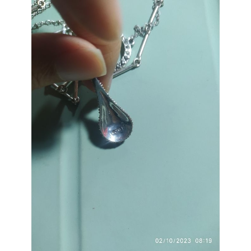 Dây chuyền hiệu đính đá marcasite si Nhật.