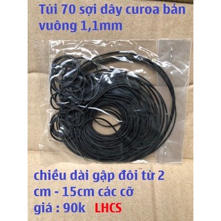 Dây curoa đài cassette bản vuông túi 70 sợi