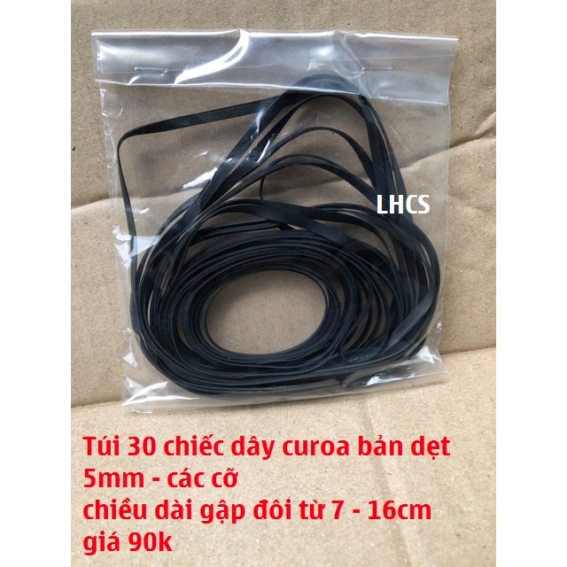 Dây curoa đài cassette bản vuông túi 70 sợi