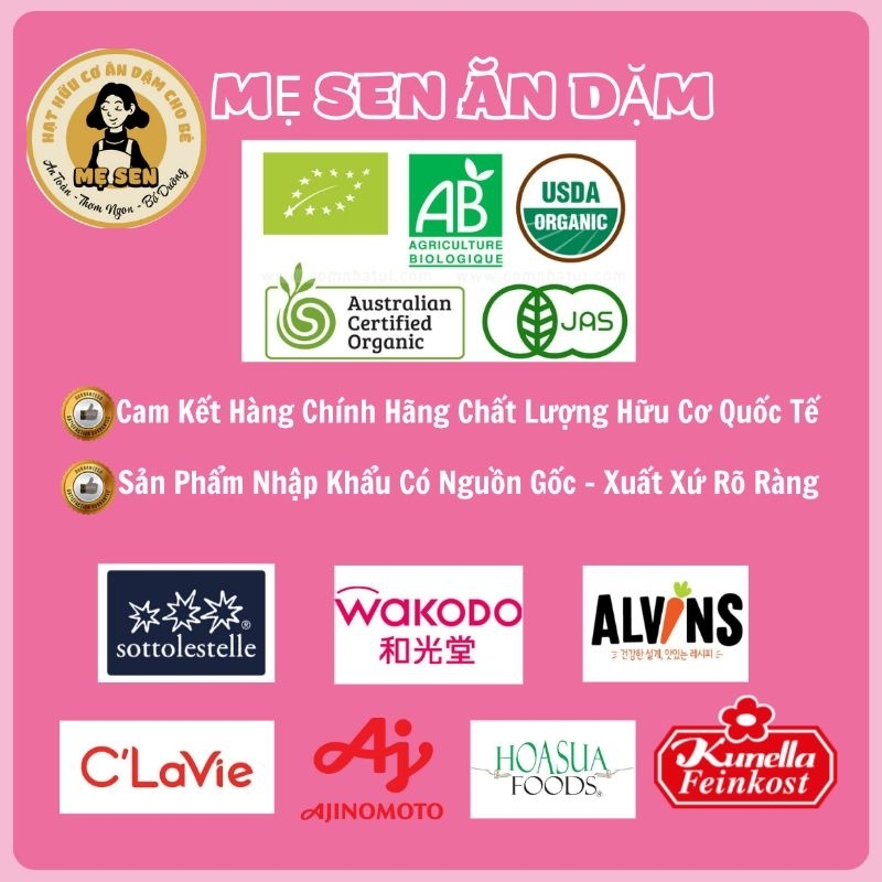 Gạo trắng hữu cơ Japonica Hoa Sữa Food 1Kg nấu cháo/cơm ăn dặm cho bé | BigBuy360 - bigbuy360.vn