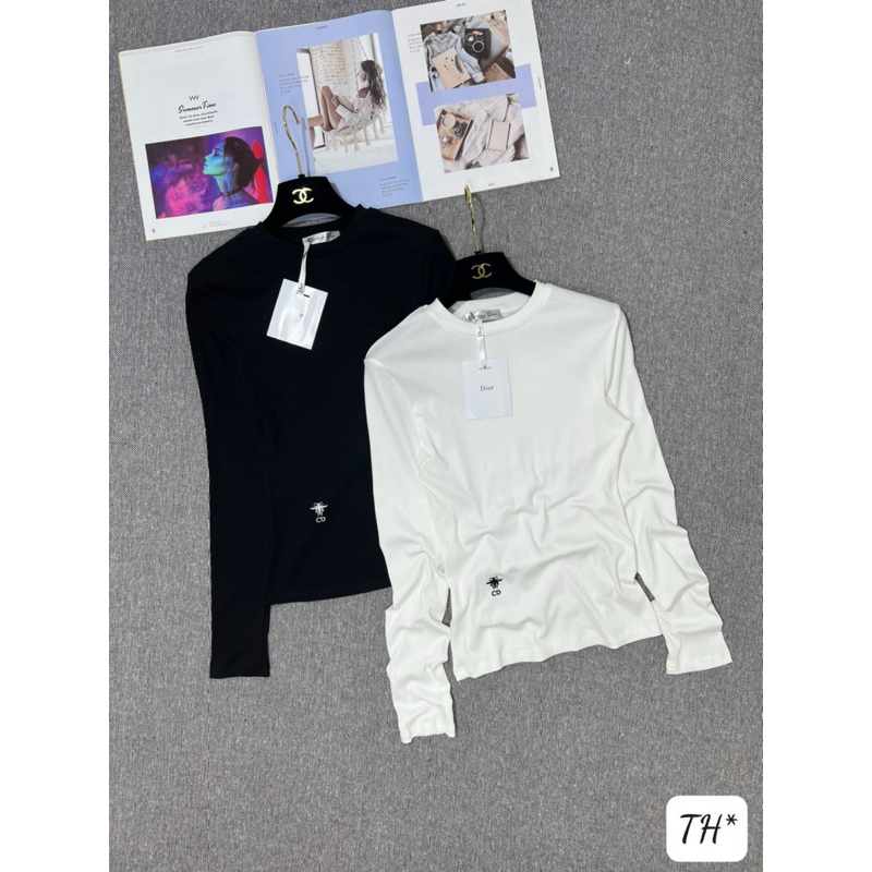 Áo Thun tăm co giãn Di.or thêu hot hit