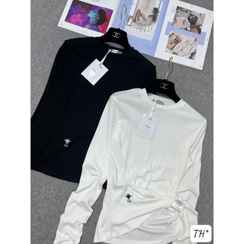 Áo Thun tăm co giãn Di.or thêu hot hit