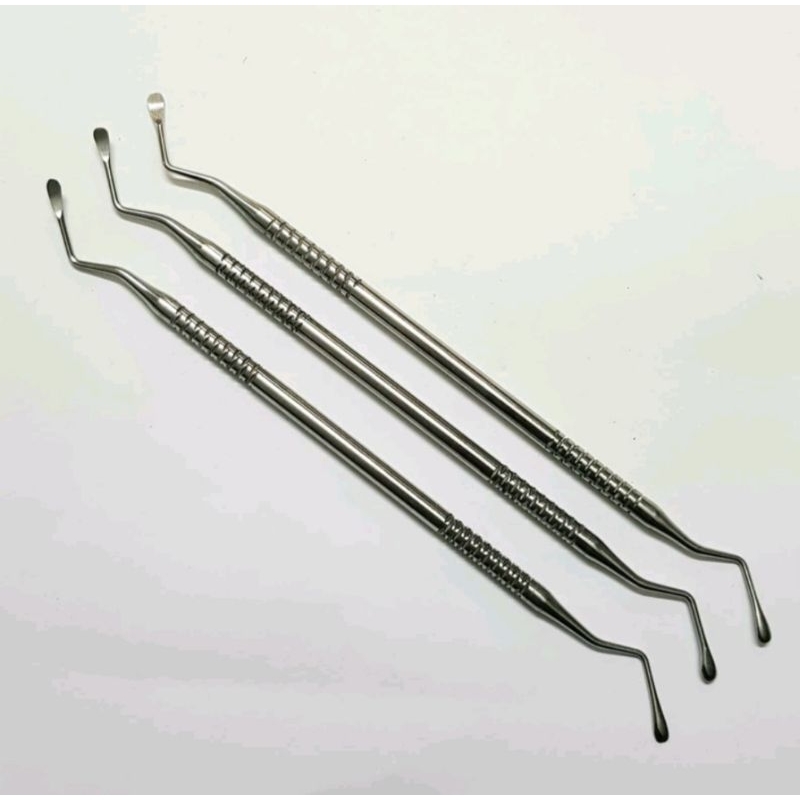 Cây nạo nang-cây nạo ngà-cây nạo 2 đầu mỏng dẹt dùng cho nha khoa