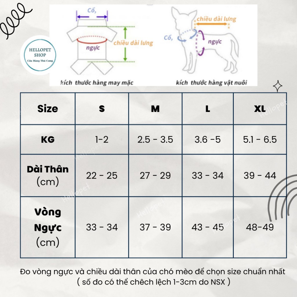 Áo cho chó mèo HELLOPET kiểu dáng ba lỗ, họa tiết hoạt hình giá rẻ mùa hè chất liệu cao cấp thoáng mát cho thú cưng H02