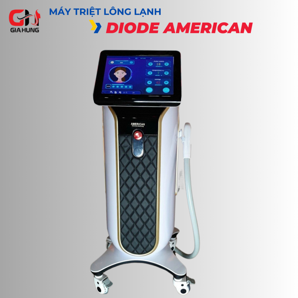 MÁY TRIỆT LÔNG LASER DIODE AMERICAN CHÍNH HÃNG