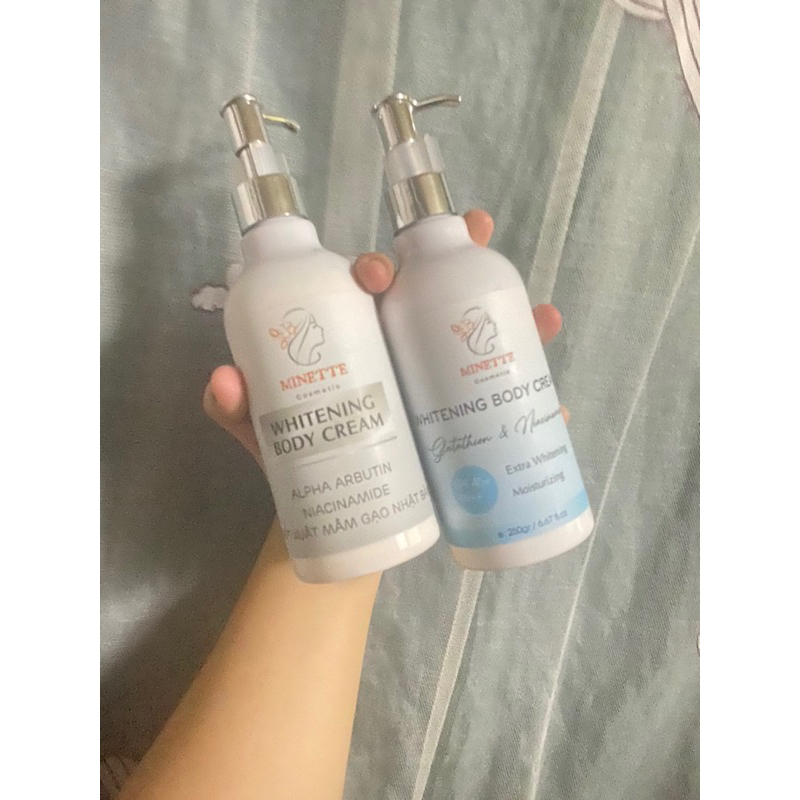 KEM BODY NGÀY GLUTATHION MINETTE COSMETIC