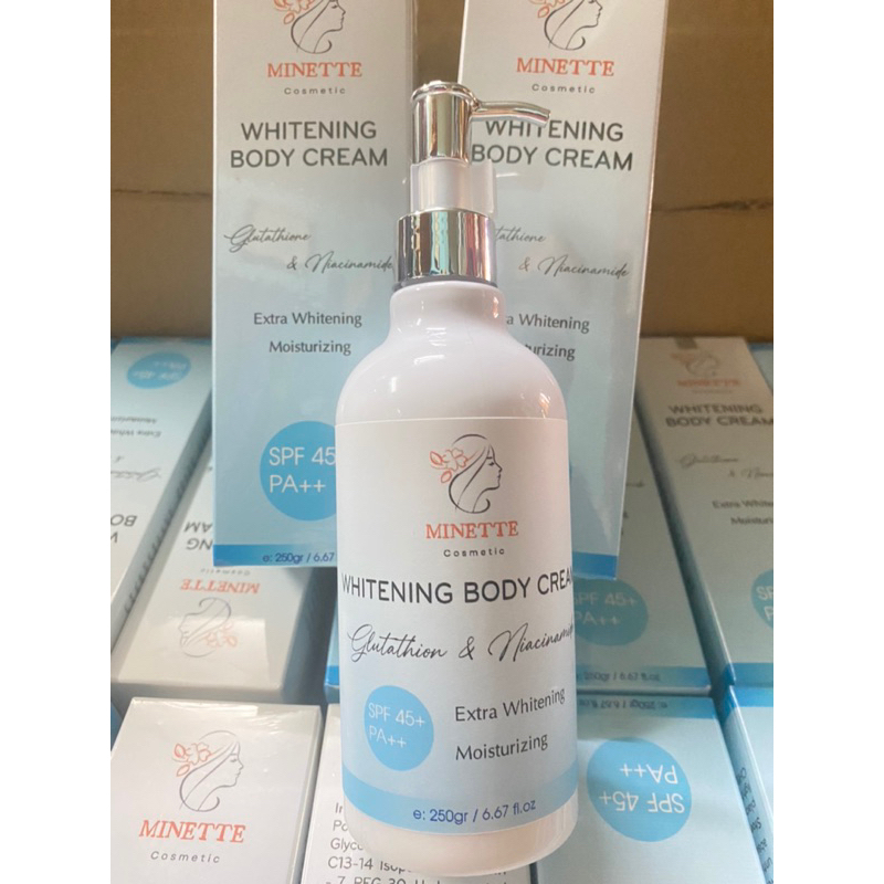 KEM BODY NGÀY GLUTATHION MINETTE COSMETIC