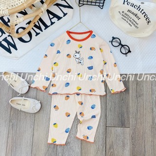 bộ dài tăm viền bèo cho bé gái