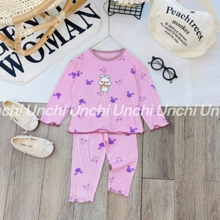 bộ dài tăm viền bèo cho bé gái