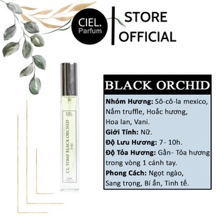 Nước hoa nữ cao cấp CL TOMF BLACK ORCHID Edp 12ml chính hãng CIEL Parfum cách Ngọt ngào, Sang trọng, Bí ẩn, Tinh tế